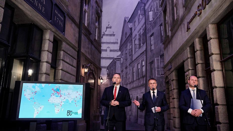 Na konferencji obecny był m.in. wiceminister kultury i dziedzictwa narodowego Jarosław Sellin