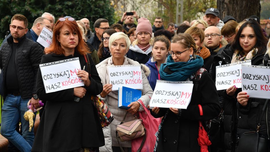 Gdańsk. Kilkaset osób domagało się reakcji ws. abp. Sławoja Leszka Głódzia