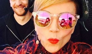 Kolorowa Kasia Zielińska na Mazurskiej Nocy Kabaretowej