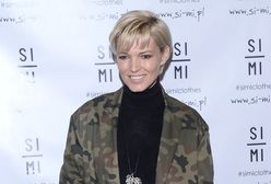 Ilona Felicjańska zagląda do kieliszka, by sprawdzić samą siebie