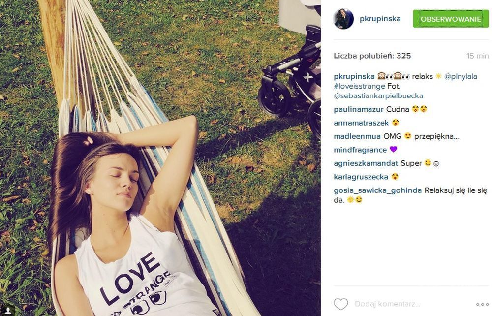 Tak relaksuje się Paulina Krupińska