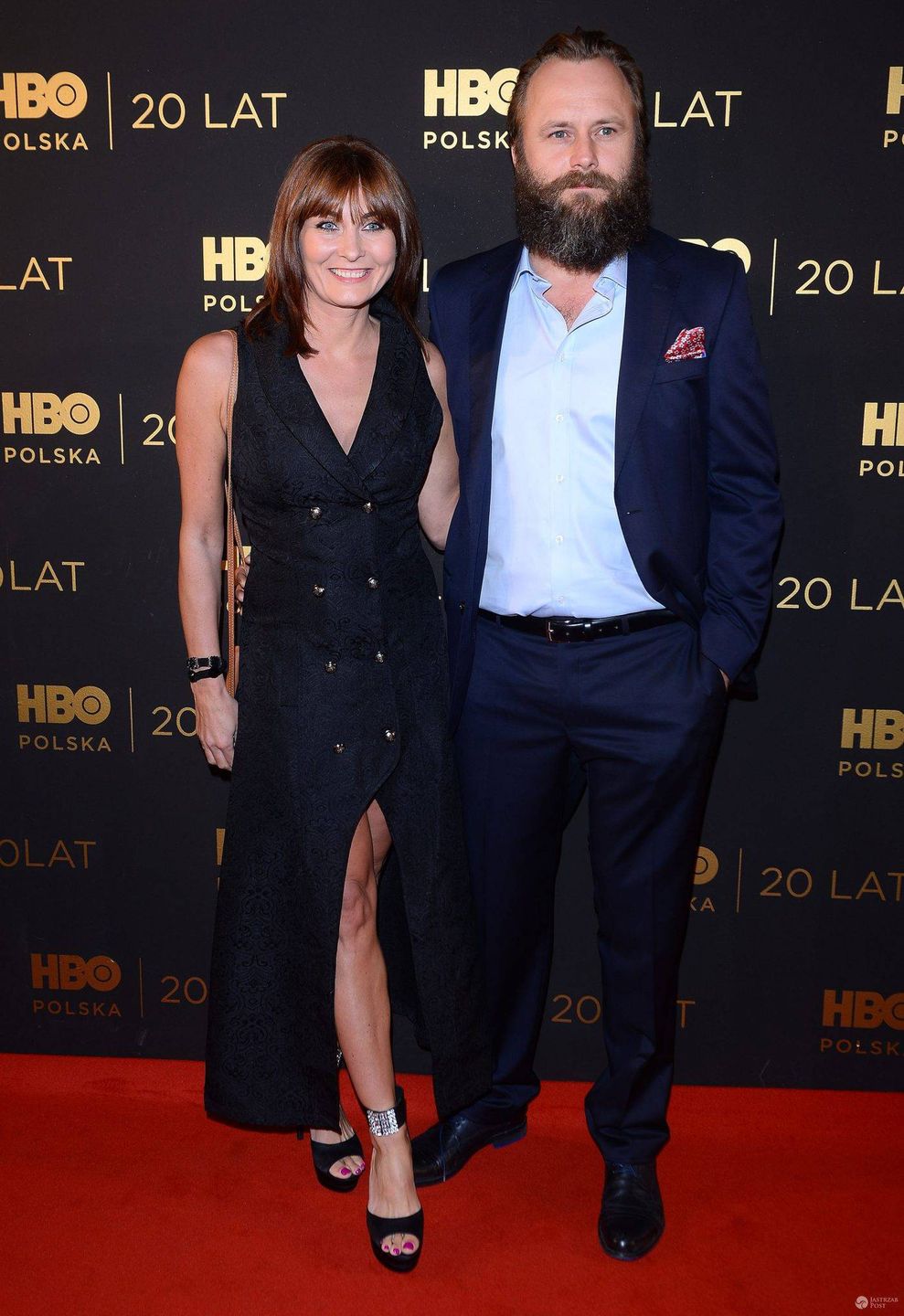 Leszek Lichota i Ilona Wrońska - 20 urodziny HBO