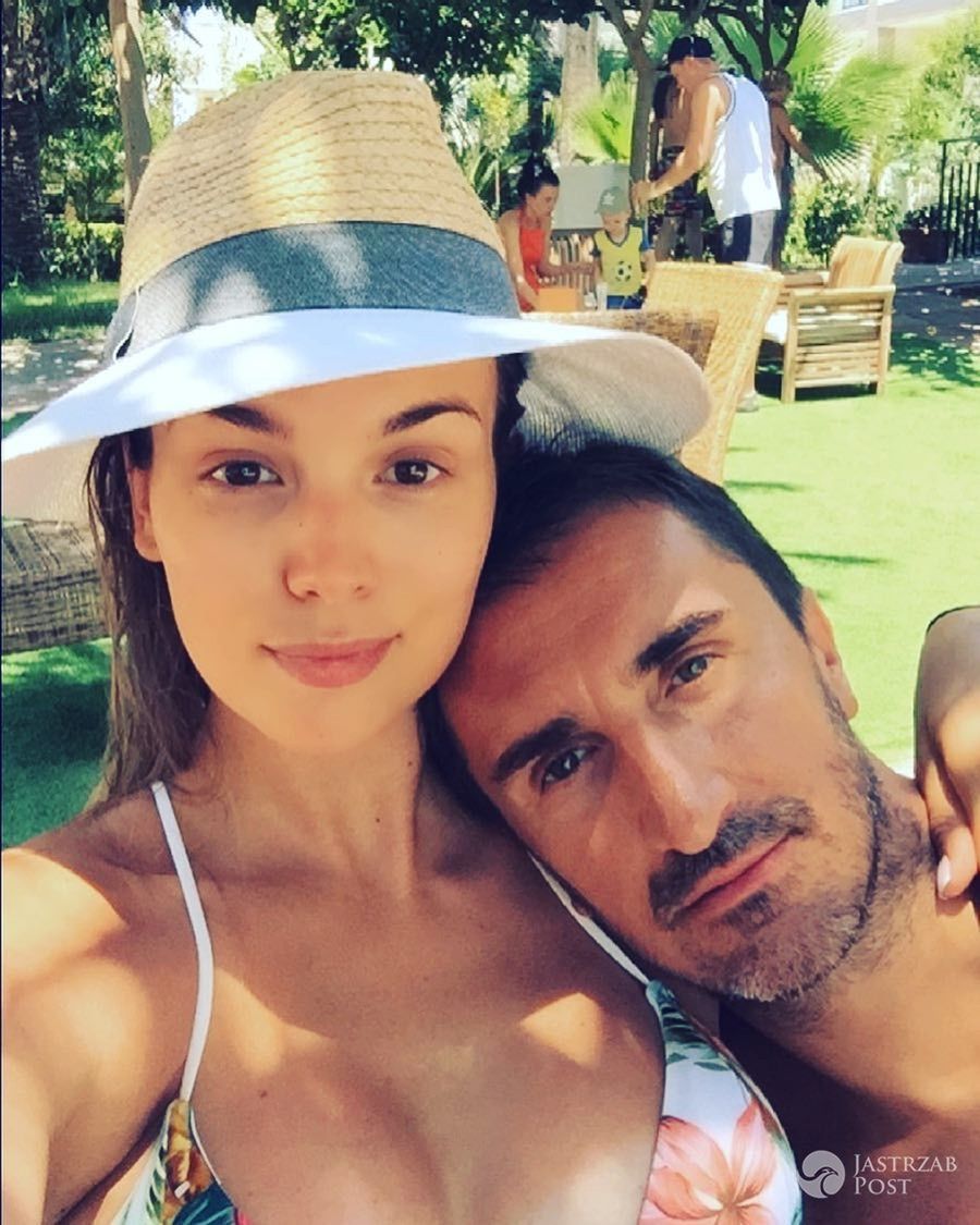 Paulina Krupińska i Sebastian Karpiel-Bułecka na wakacjach
