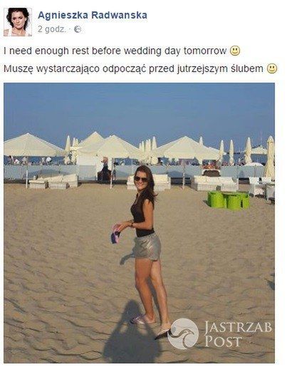 Agnieszka Radwańska bierze ślub?