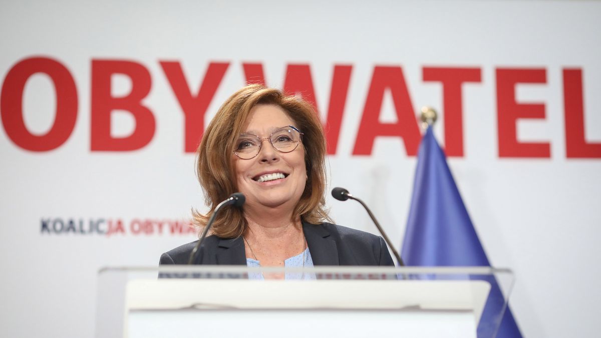 Wicemarszałek Sejmu Małgorzata Kidawa-Błońska jest kandydatką KO na premiera.