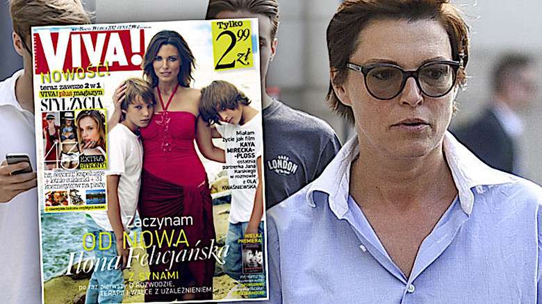 Ilona Felicjańska synowie