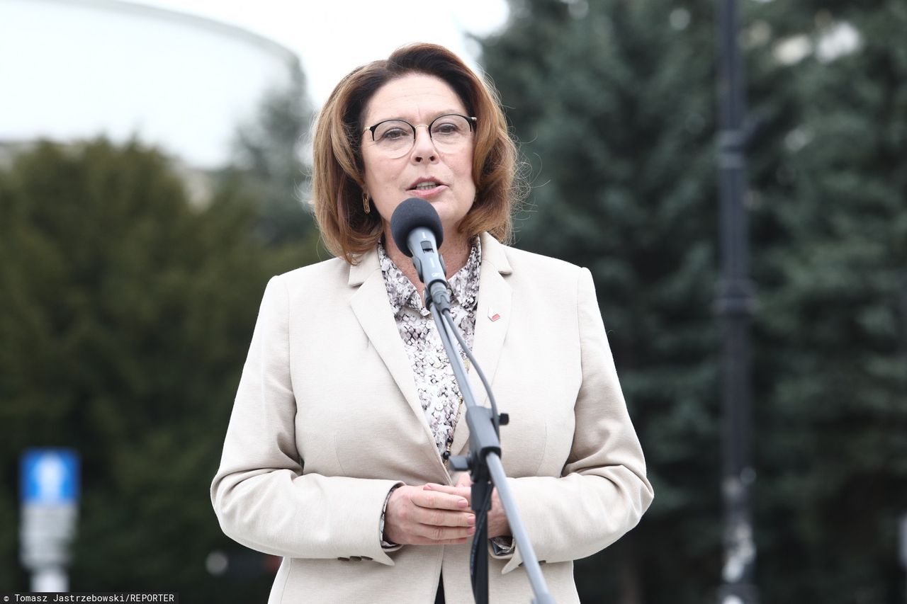 Małgorzata Kidawa - Błońska wzywa do bojkotu wyborów prezydenckich