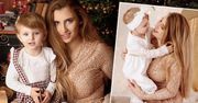 Była żona Daniela Martyniuka w świątecznej sesji z córką. Pierwszy raz pokazała słodką Laurę