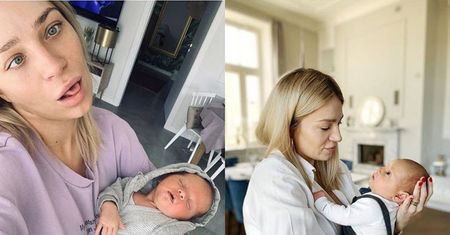 Martyna Gliwińska pokazała synka Jarka Bieniuka na Instagramie