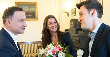 Agnieszka Radwańska i Andrzej Duda rozegrali mecz w tenisa! To był powód ich ostatniego spotkania w pałacu prezydenckim?