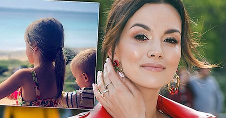 Paulina Krupińska uchwyciła dzieci w najlepszym momencie! To pierwsze wspólne zdjęcie Jędrzeja i Antoniny!