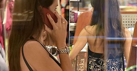 Ciężarna Marta Kaczyńska z ogromnym brzuszkiem buszuje po centrum handlowym. Zajrzała na wyprzedaże i do sklepu z zabawkami