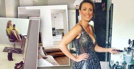 Anna Kalczyńska ma piętrową willę z ogromnym ogrodem. Gwiazda TVN mieszka jak w pałacu