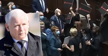 Prezesowi PiS puściły nerwy. Wydało się, co mówił do kobiet podczas awantury w sejmie. Padły niecenzuralne słowa