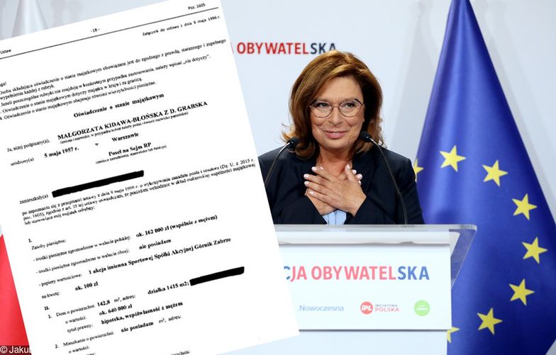 Wicemarszałek Sejmu Małgorzata Kidawa-Błońska kandydatką KO na premiera.