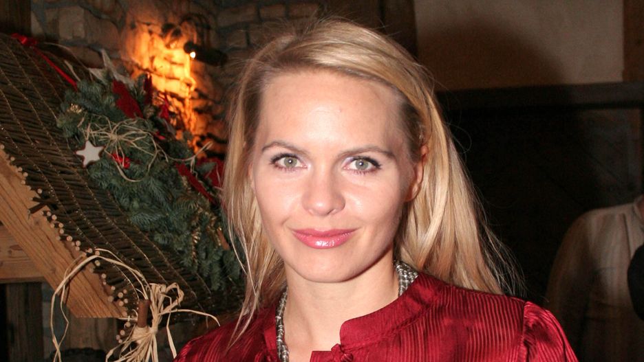 Magdalena Stużyńska w 2007 roku na 10-leciu serialu "Złotopolscy"