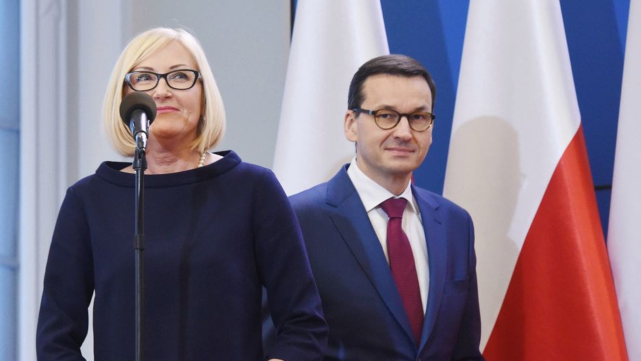 Joanna Kopcińska broni słów Mateusza Morawieckiego
