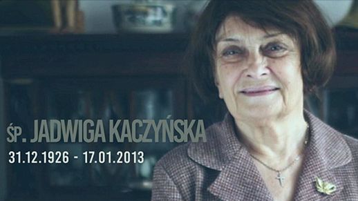 Jadwiga Kaczyńska zmarła 17 stycznia 2013 roku
