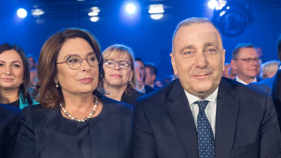 Małgorzata Kidawa-Błońska i Grzegorz Schetyna