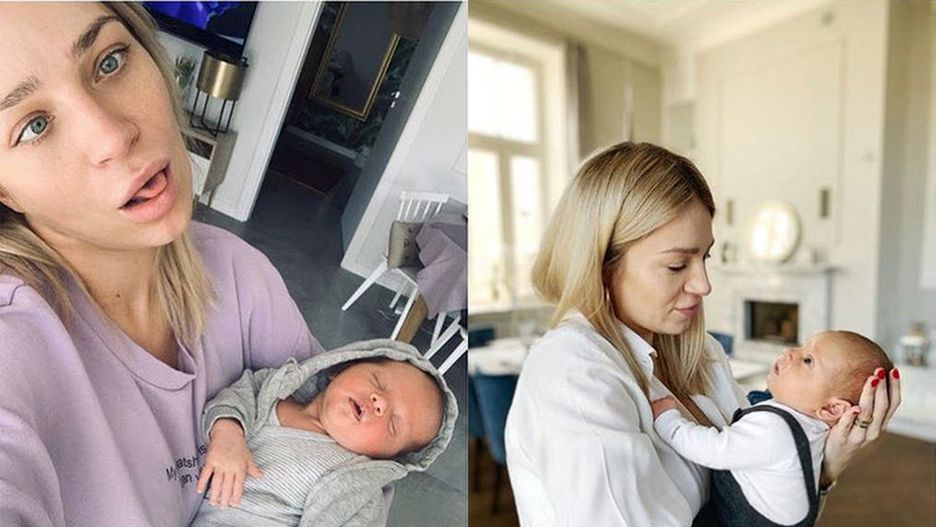 Martyna Gliwińska po raz pierwszy została mamą