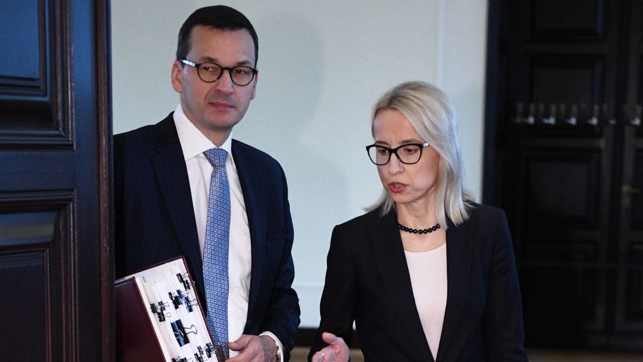 Mateusz Morawiecki i Teresa Czerwińska