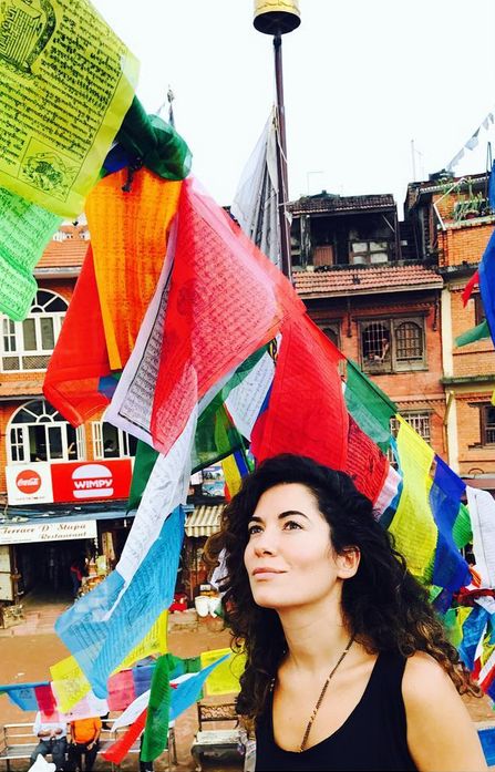 Julia Pogrebińska z mężem joginem na wakacjach w Nepalu. Miłość kwitnie?