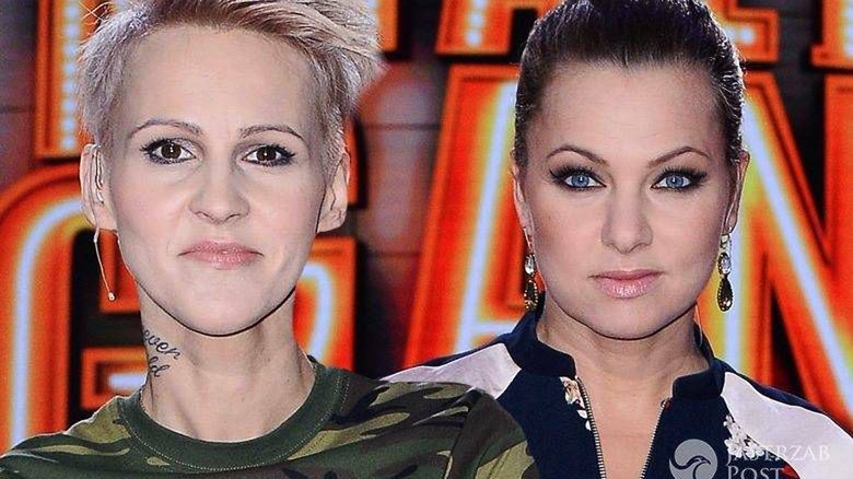 Agnieszka Chylińska i Katarzyna Bujakiewicz. "Mali giganci" odc. 5 (fot. ONS)