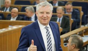 Zawieszony przez PiS senator Jan Dobrzyński ma 800 tys. zł długu. I kłopoty w partii