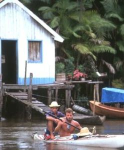Spływ Amazonką - Zapasy z gigantem