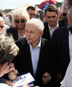 Jarosław Kaczyński na pikniku: sądy są całkowicie pod wpływem ideologii LGBT