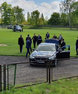 Joachim Brudziński "wściekły" po lądowaniu na piłkarskim boisku