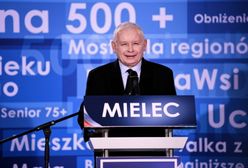Jarosław Kaczyński w Mielcu. "Władza to jest miecz i wór"
