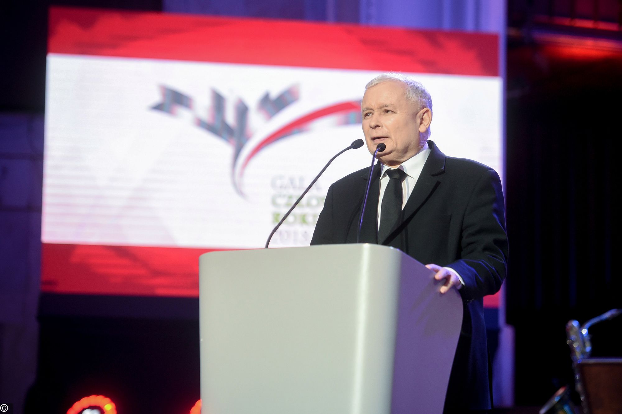 To Jarosław Kaczyński zaprezentował nowy program PiS. Ogłosił "piątkę Kaczyńskiego"  Fot. Maria Jaworska/REPORTER 