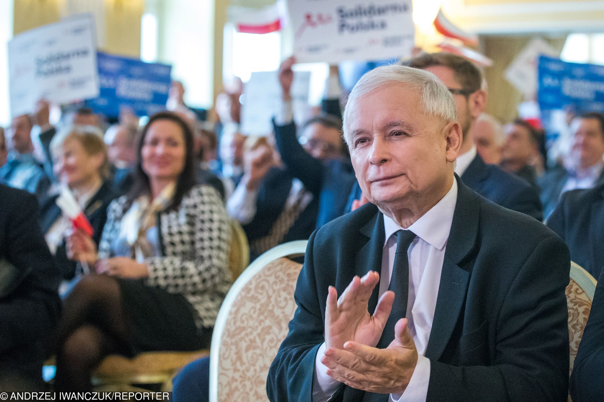 07.10,2017 Warszawa Konwencja Solidarnej Polski n/z Jaroslaw Kaczynski
fot. Andrzej Iwanczuk/REPORTER                                                                                                                                                                                                                           