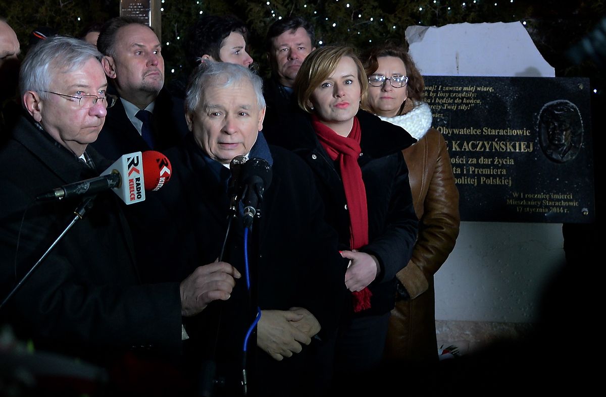 Rocznica śmierci Jadwigi Kaczyńskiej. Prezes odwiedził Starachowice
