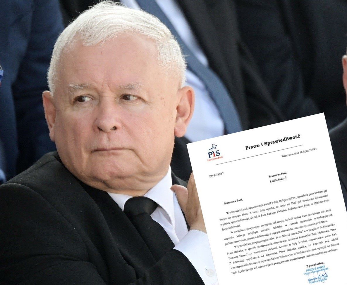 Jarosław Kaczyński o "Emi". "Odpisałem pewnej pani"