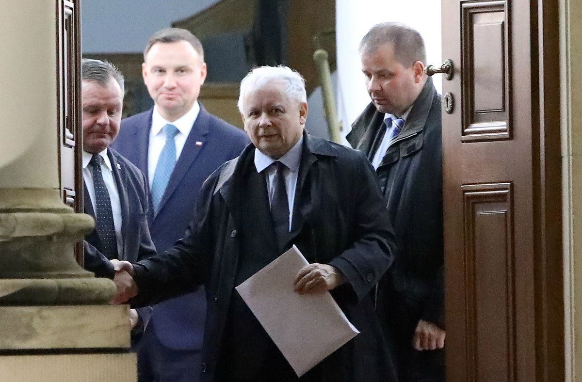 Spotkanie prezydenta z Kaczyńskim. Rekonstrukcja rządu jednym z tematów rozmów, do gry wchodzi Ziobro