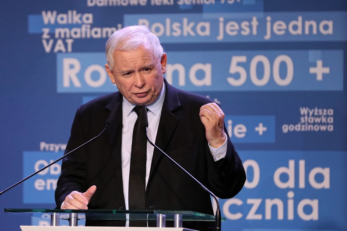 Jarosław Kaczyński: "Cieszę się, gdy słyszę, że jestem dyktatorem"