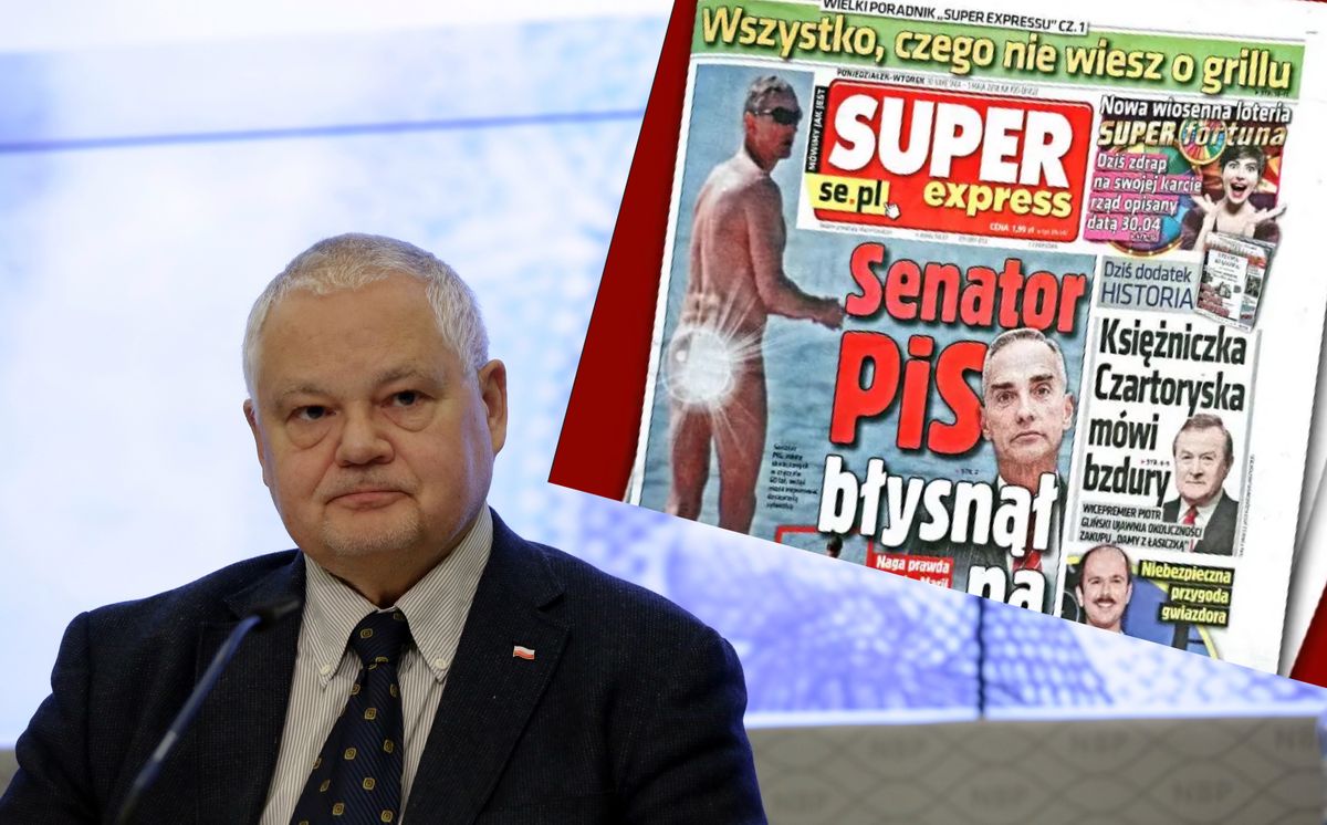 Prezes NBP wbił szpilę senatorowi PiS. "Skłonność do jawności, nawet na plaży"