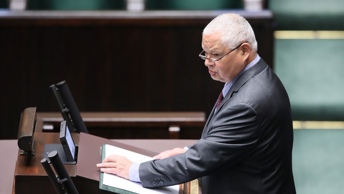 Adam Glapiński z sejmowej mównicy podsumował rok 2018