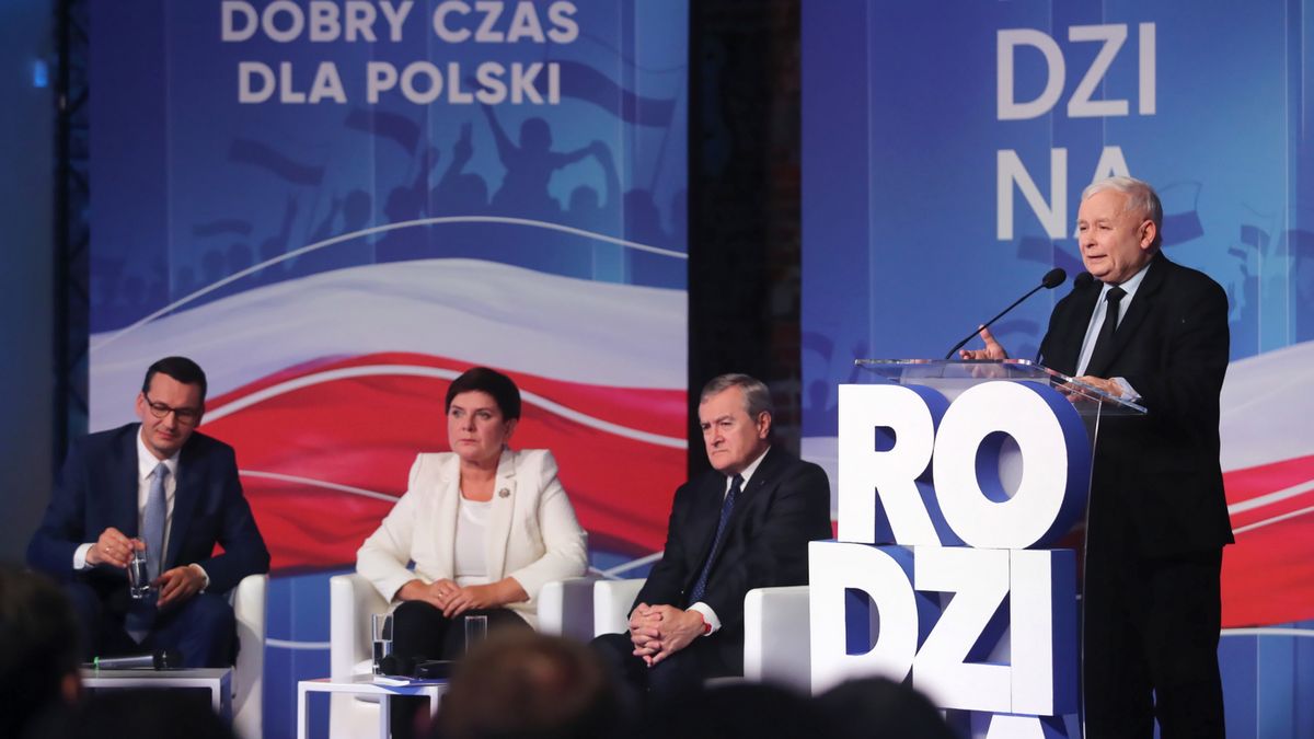 Prezes PiS mówi, że w centrum polityki gospodarczej powinna być polska rodzina
