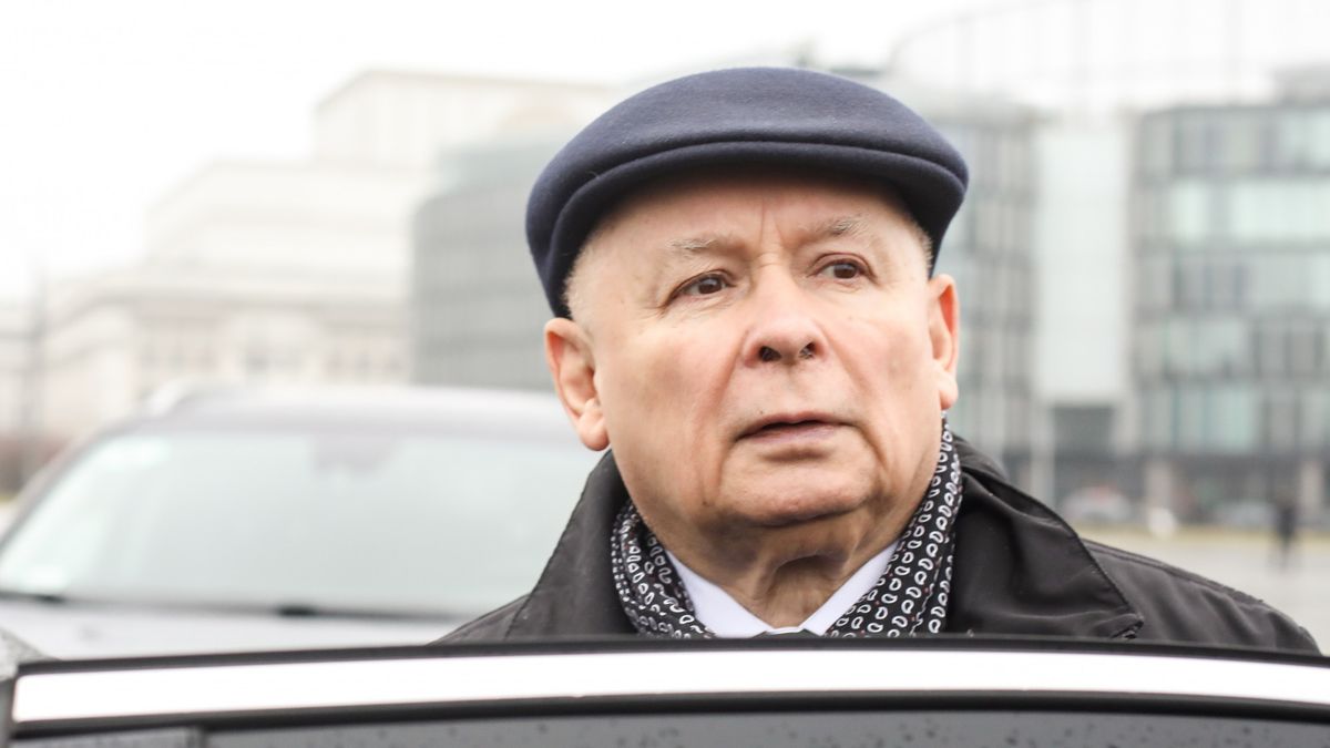 Jarosław Kaczyński. 