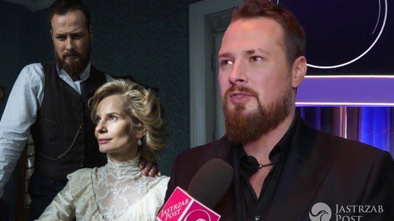 Paweł Małaszyński przeszedł zmianę w wyglądzie na potrzeby serialu "Belle epoque"