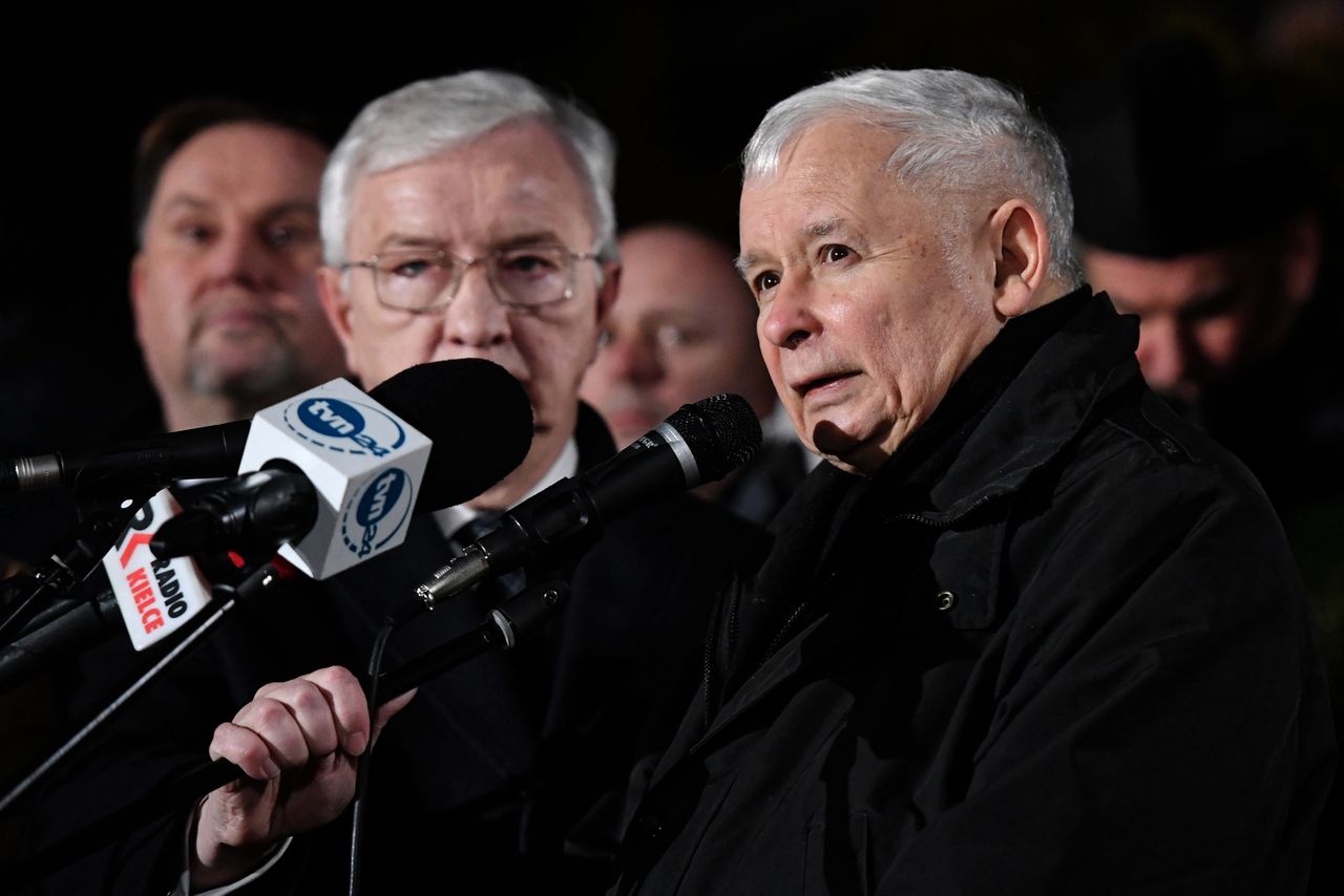 Jarosław Kaczyński w Starachowicach. "Polakom należy się suwerenne państwo"