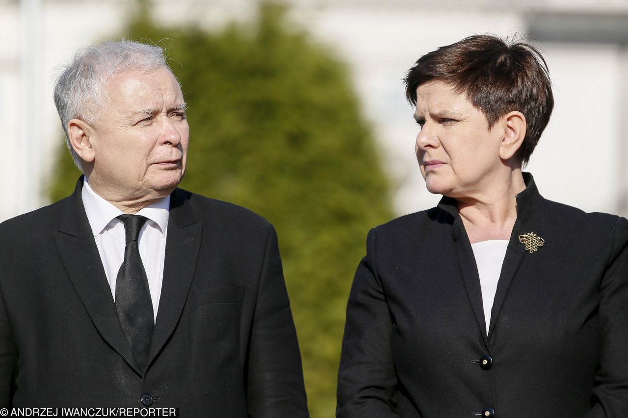 Jarosław Kaczyński do Beaty Szydło: pokaż proszę pazurki