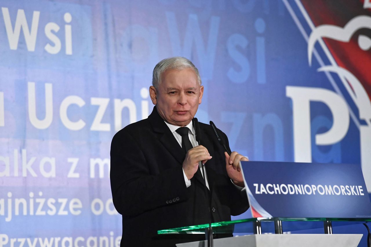 Jarosław Kaczyński na konwencji PiS w Gdańsku: mój brat miał znaczący udział w powstaniu "Solidarności"