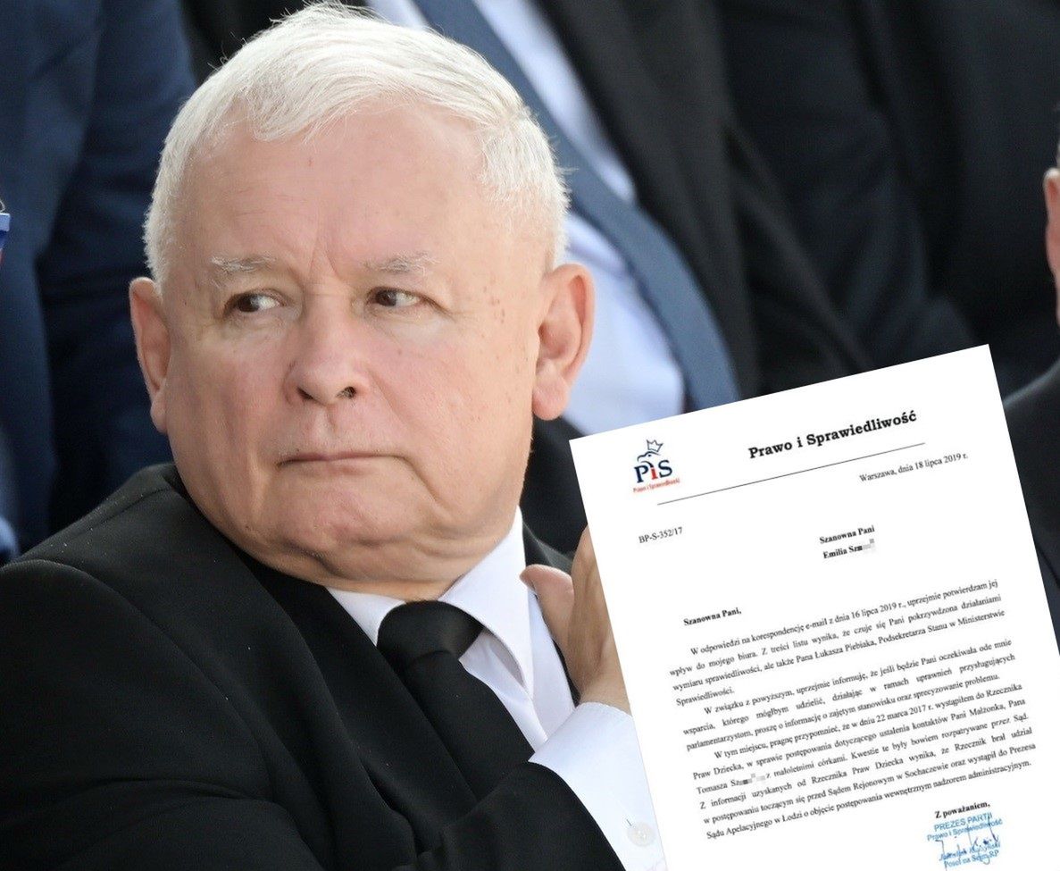 Jarosław Kaczyński o "Emi". "Odpisałem pewnej pani"