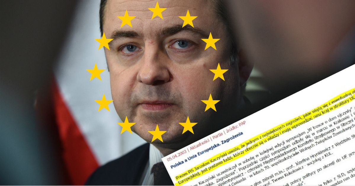 Szymański twierdzi, że... PiS wprowadził nas do UE. Wystarczył jeden tweet, żeby ośmieszyć jego wypowiedź