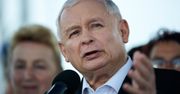 Dygowo. Jarosław Kaczyński zobaczył napis "Konstytucja". Zareagował