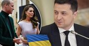 Apolityczna rodzina królewska nie mogła dłużej milczeć ws. wojny. Ukraiński prezydent jest pod wrażeniem postawy Kate i Williama